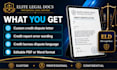 prepare custom credit dispute letters for credit report errors