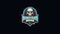 do skull head mascot logo with free source file