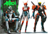 draw high quality robot, mecha concepts