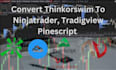 convert your pine script strategy to algorithmic code for ninjatrader thinkorsim