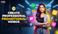 create professional product and brand promotional video
