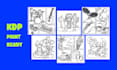 draw cozy coloring book pages for amazon KDP and etsy