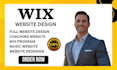 create bandzoogle, music website, fix wix website, wix coaching program, course