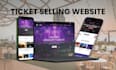 design ticket selling website, event planning website, photo booth website