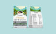 design coffee or tea bag, packaging and label sticker