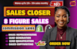 sales representative high ticket sales closer lead generation sales person