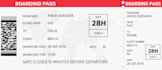 design a custom boarding pass for mugs or gifts