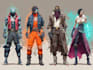 draw cyberpunk character art
