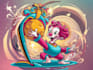 draw cute, simple and funny cartoon