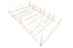 design a complete solar pv system with pvsyst simulation and autocad layout