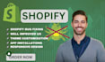 fix shopify bugs, liquid code errors, and shopify store issues fast, fix theme