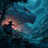 create a unique fantasy book cover illustration