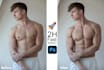 photoshop your body and muscles to achieve a shredded look