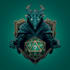 design custom dnd, fantasy, sci fi, rpg animated game logo