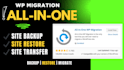 backup, migrate or restore your wordpress site using all in one wp migration