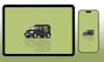 create a pixel art car illustration for you