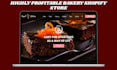 design shopify store shopify website bakery website bakery cake website
