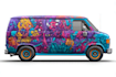 draw car wraps, van wrap, food wrap in 24 hours