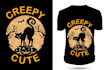 design custom t shirt halloween werewolf logo