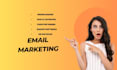 create custom mailchimp flows and cold email campaign