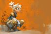 create character concept art sketch