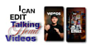 edit youtube talking head video, promo, short form with motion, quick delivery