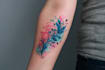 create a watercolor tattoo design