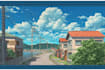 do anime background in anime style