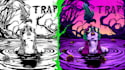 create psychedelic stoner illustration, album cover, etc