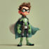 desing you as a superhero comic cartoon character