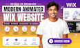 design or redesign modern wix website wix developement wix ecommerce wix seo