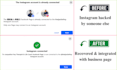 connect instagram with the facebook page