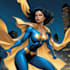 create comic style superhero art in marvel or dc style