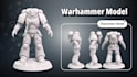 sculpt 3d model action figure and character for 3d printing