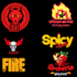 design a bold, spicy, and professional logo