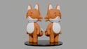 make cute 3d character models, textures for your video game