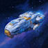 draw custom spaceship sci fi steampunk nft