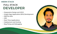 your frontend developer, backend and fullstack develper