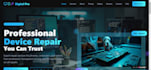 create computer repair website mobile repair website electronic phone website