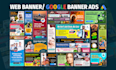 design custom web banners and google banner ads