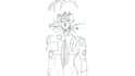 create a dark custom tattoo design
