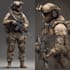 create military tactical character