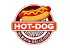 create fantastic hot dog logo with fastest delivery