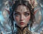 create high quality 3d character art, fantasy , sci fi art
