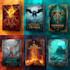 design fantasy, romance and sci fi book covers
