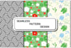 make seamless vector or raster patterns for textile or wallpaper