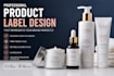 design professional product label and packaging label