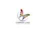 design creative butterfly logo design with high resolution