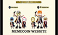 crypto website meme coin website crypto meme website memecoin presale website ic