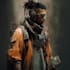 do a sci fi character and sci fi art